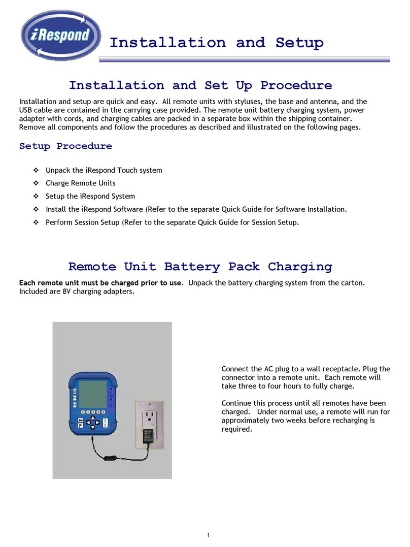 iRespond Touch Installation and setup