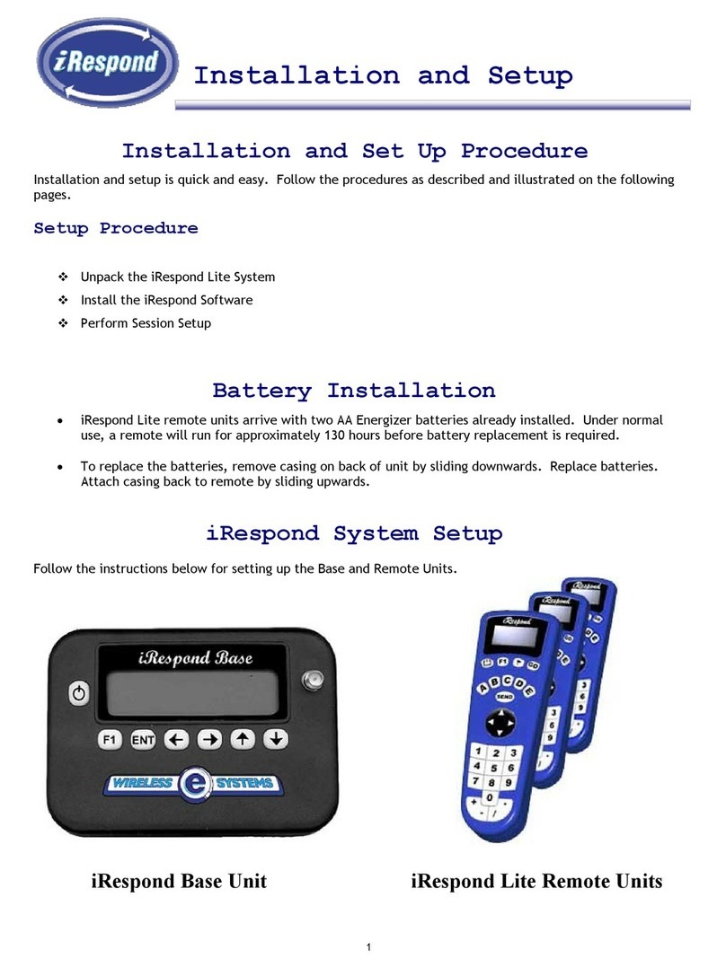 iRespond Lite Installation and setup