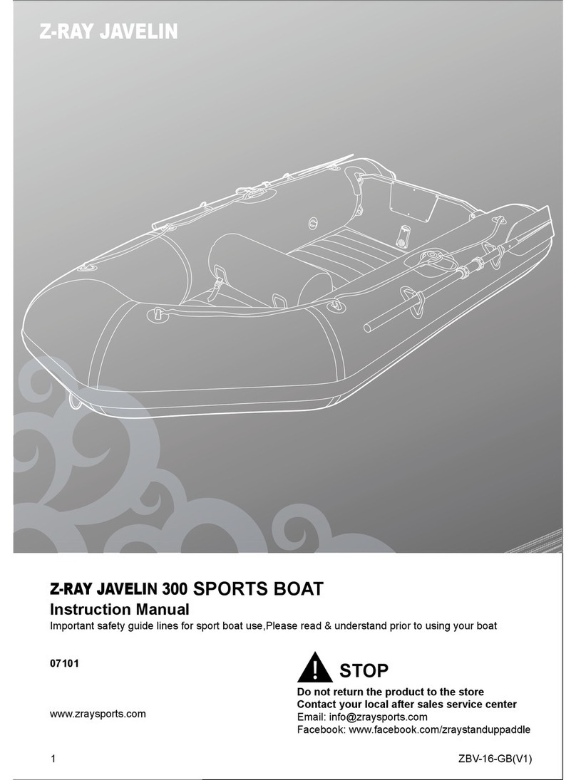 Z-RAY JAVELIN 300 instruction manual