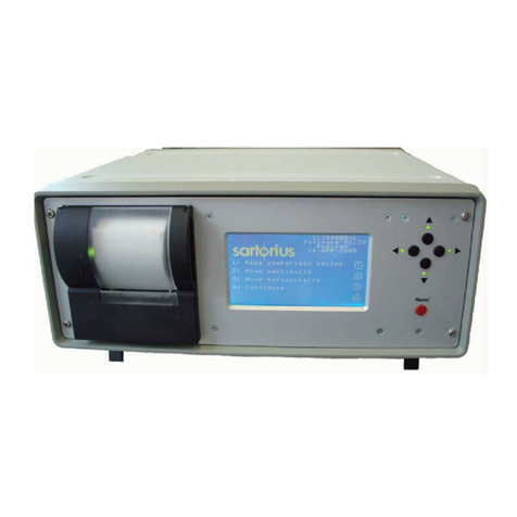 Sartorius CCx-L series operating instructions