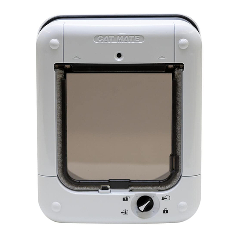CAT MATE MICROCHIP CAT FLAP instructions