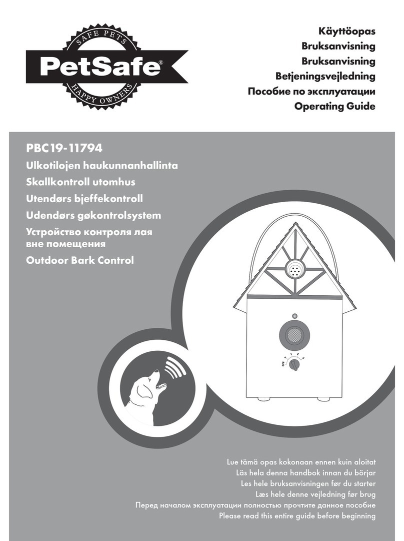 Petsafe PBC19-11794 User manual Petsafe PBC19-11794 User manual