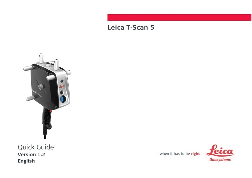 Leica T-Scan 5 quick guide