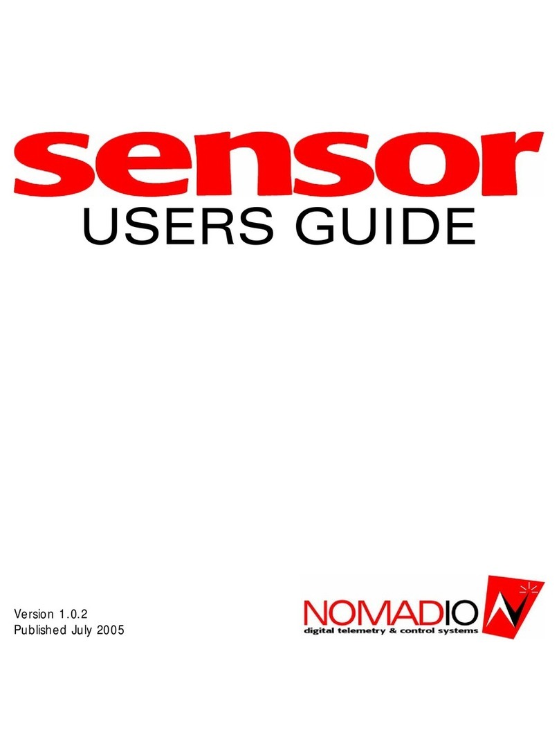 Nomadio Sensor user guide