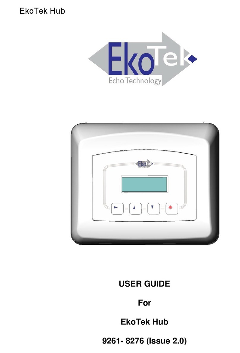 EKOTEK Hub user guide