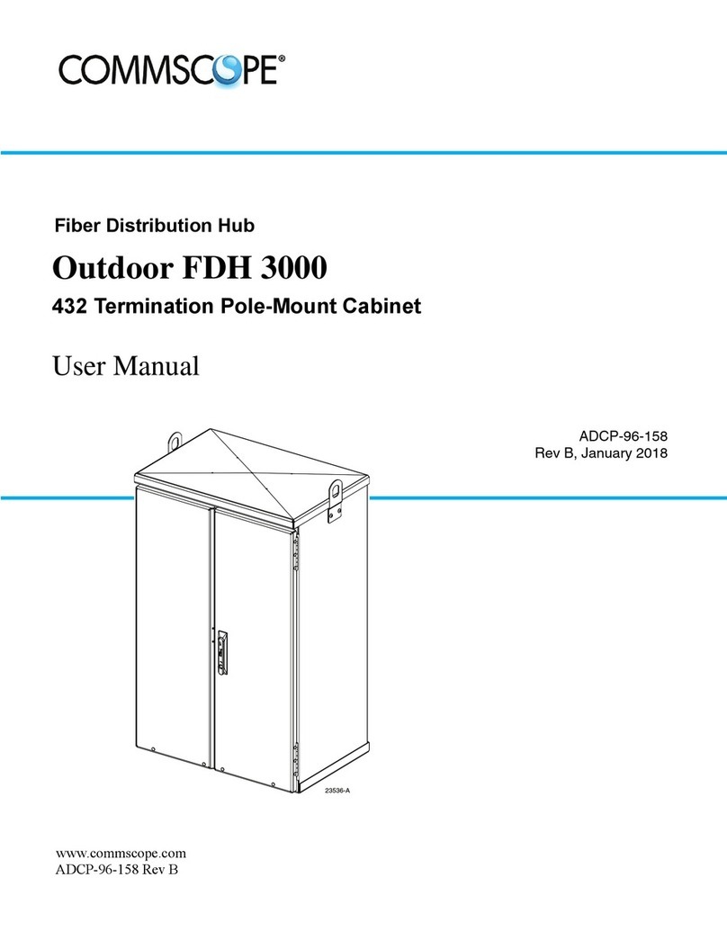 CommScope FDH 3000 user manual
