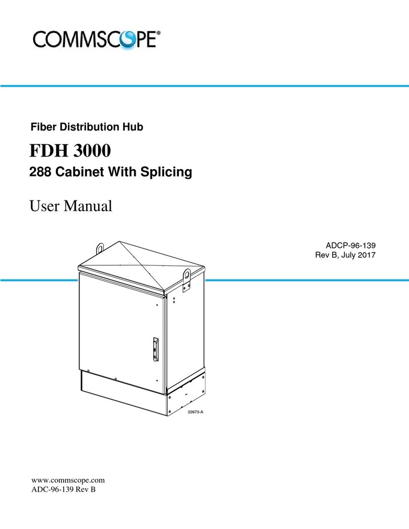 CommScope FDH 3000 user manual