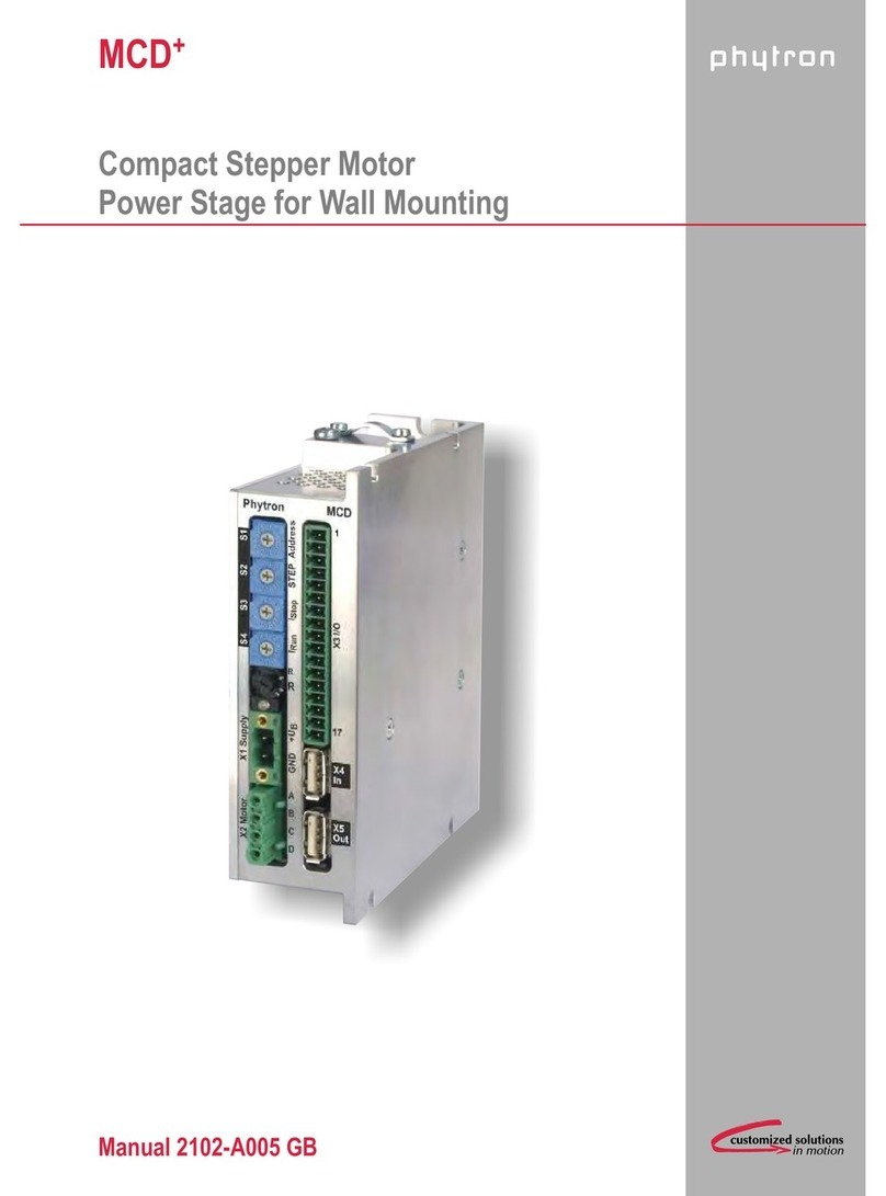 phytron MCD+ User manual