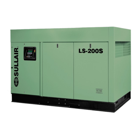 Sullair LS-200S Operator's manual and parts list
