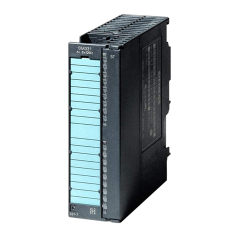Siemens Simatic SM331 User manual