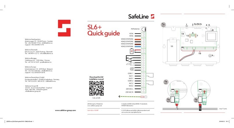Safeline SL6+ User manual