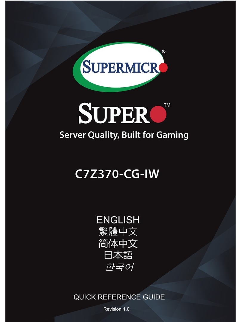 Supermicro Supero C7Z370-CG-IW User manual