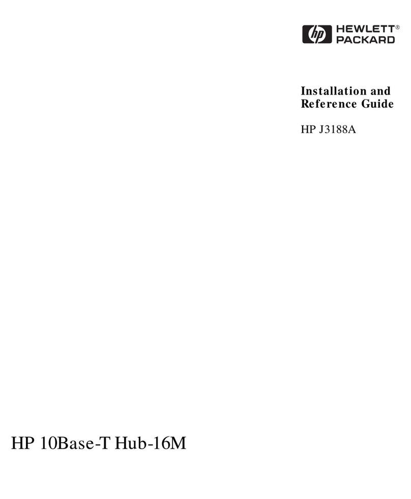 HP J3188A Installation and reference guide