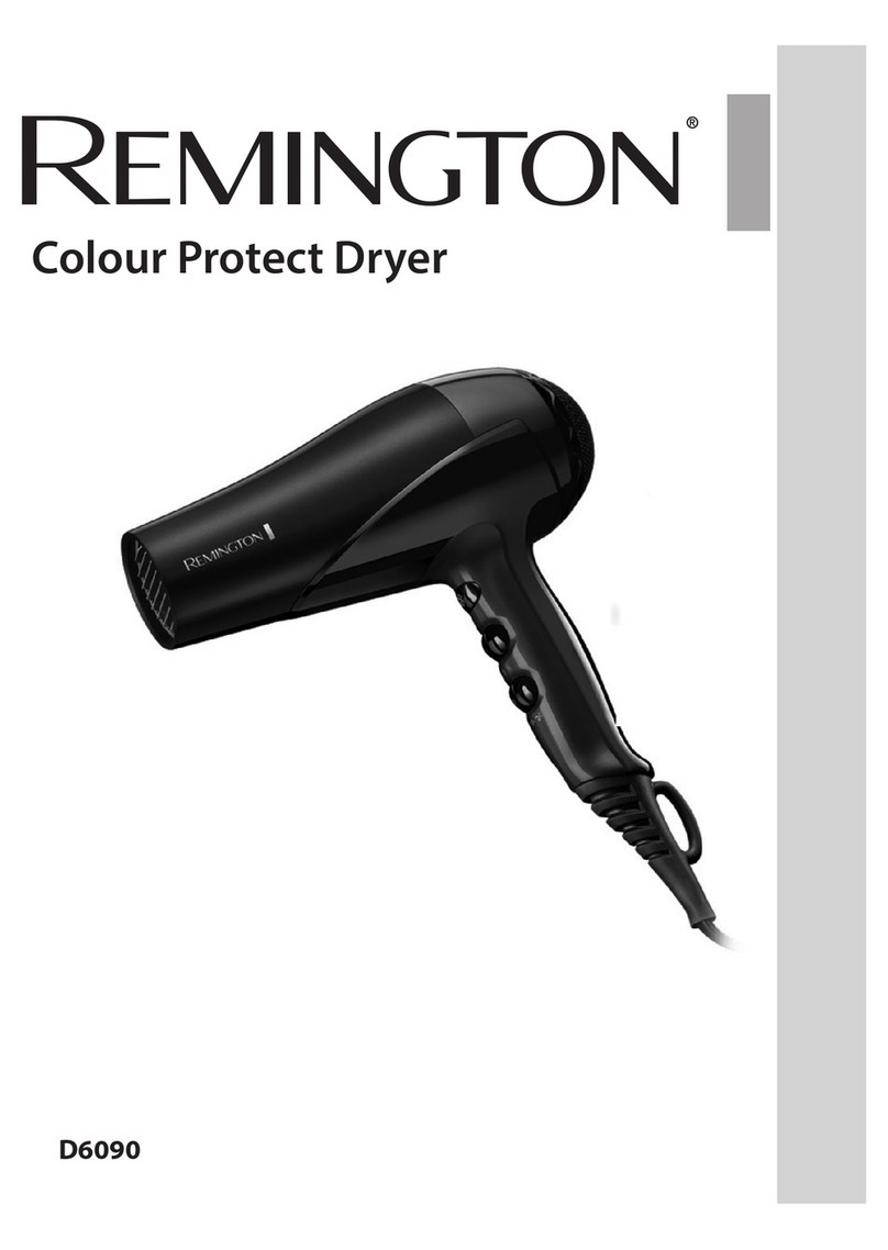 Remington D6090 User manual
