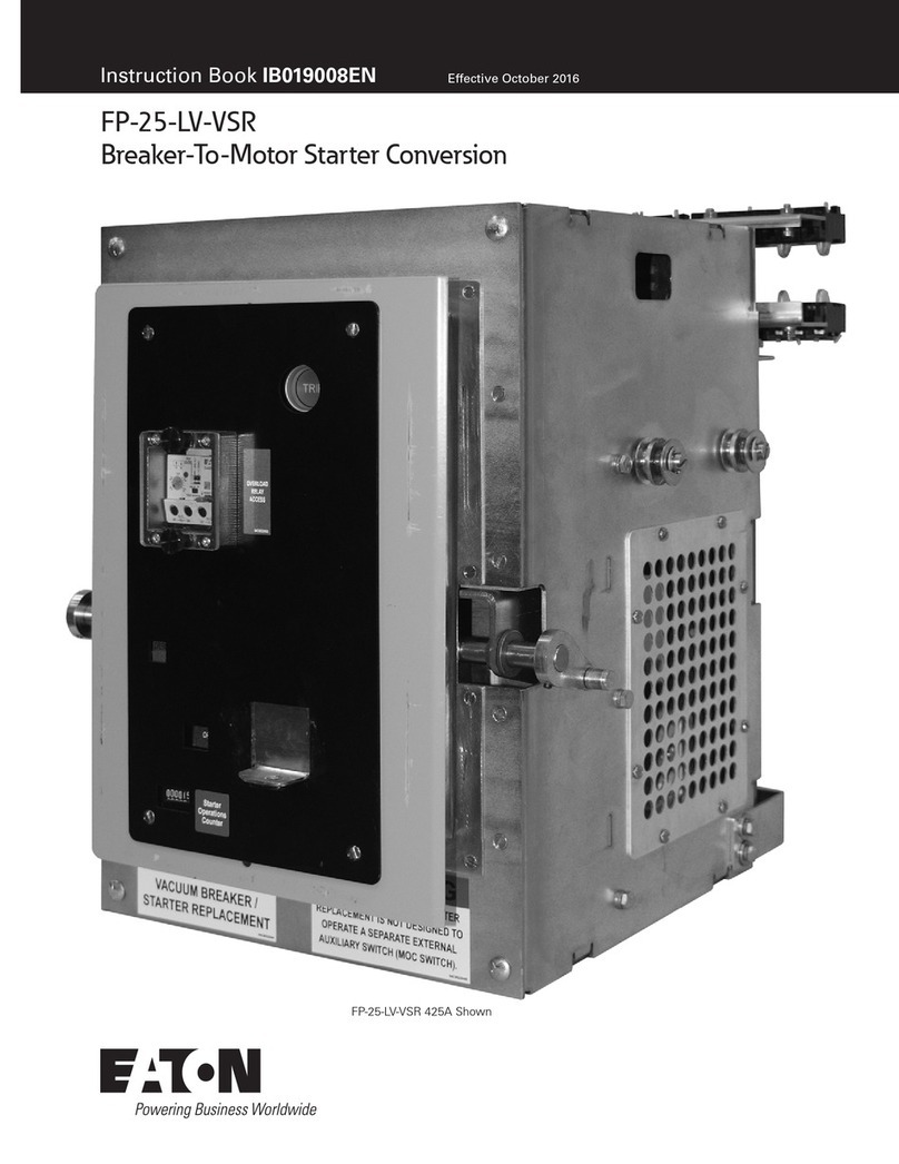 Eaton FP-25-LV-VSR Instruction book