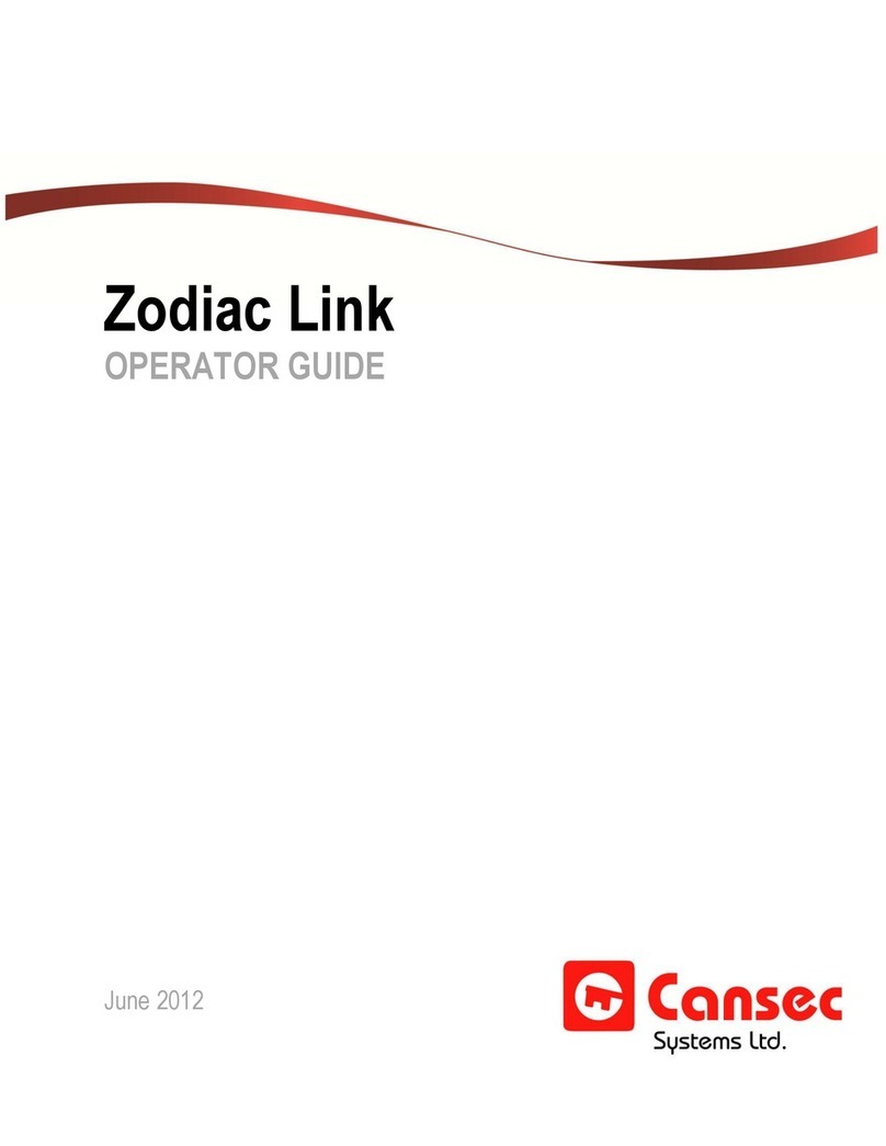 Cansec Zodiac Link Operator's guide