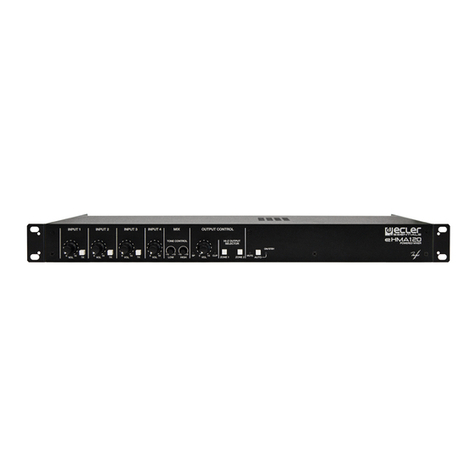 Ecler eHMA SERIES user manual