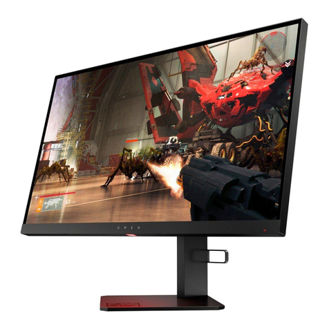 HP OMEN X 25f Installation instructions