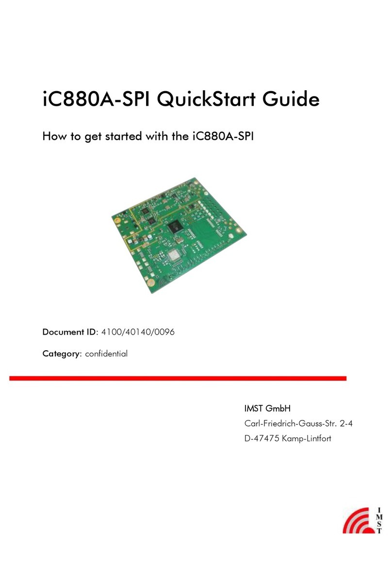 IMST iC880A-SPI quick start guide