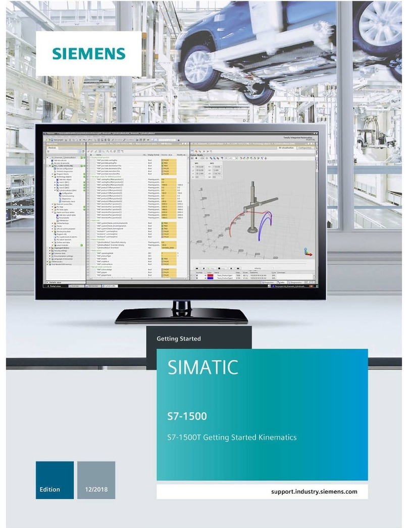 Siemens SIMATIC S7-1500T User manual
