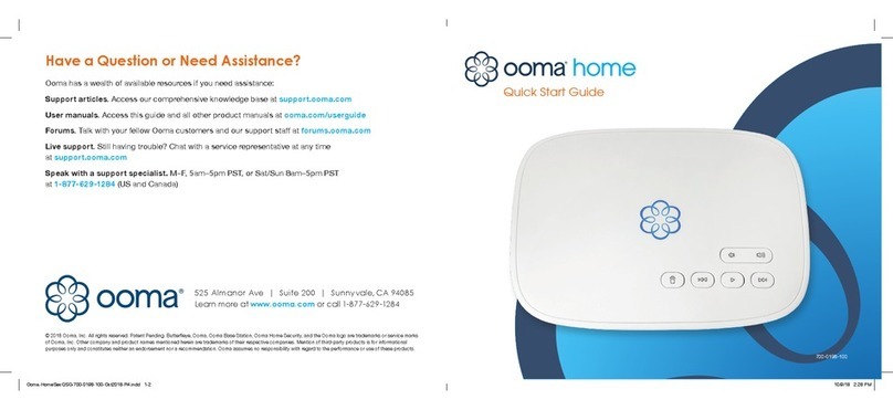 ooma Home Telo quick start guide