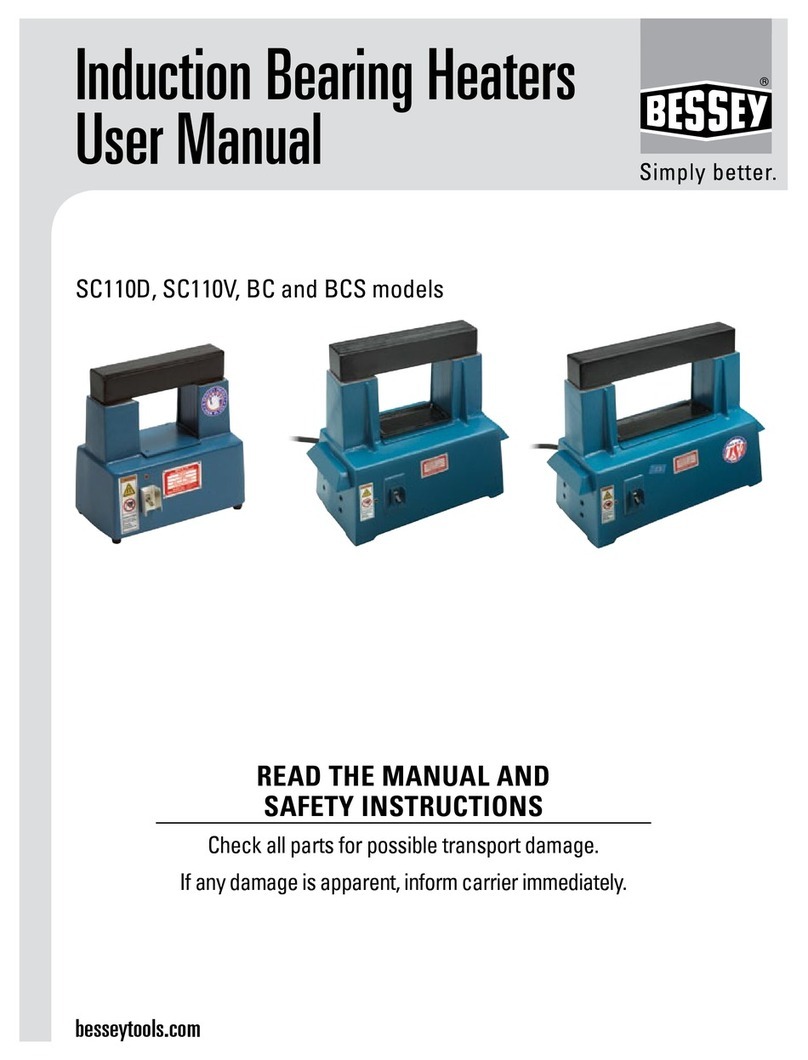 Bessey BC Series user manual Bessey BC Series user manual