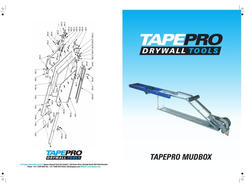Tapepro MUDBOX quick start guide