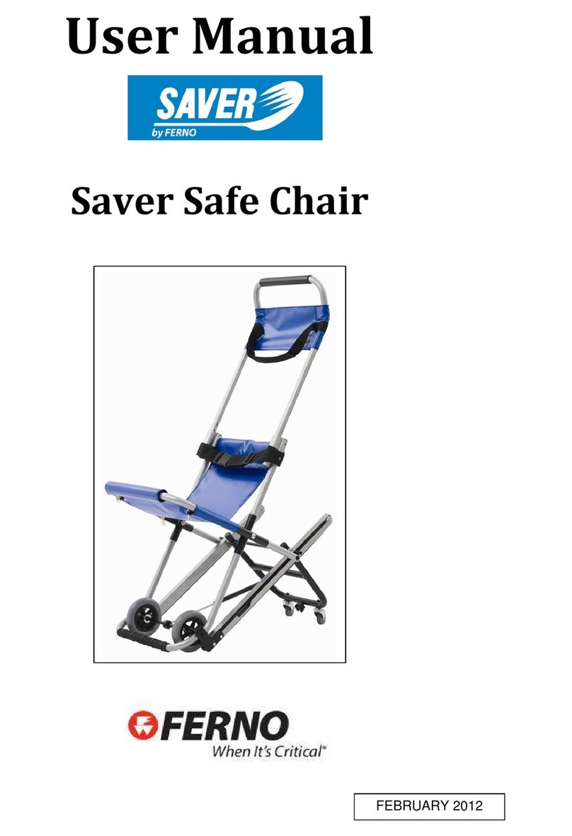 Ferno Saver Safe Chair User manual