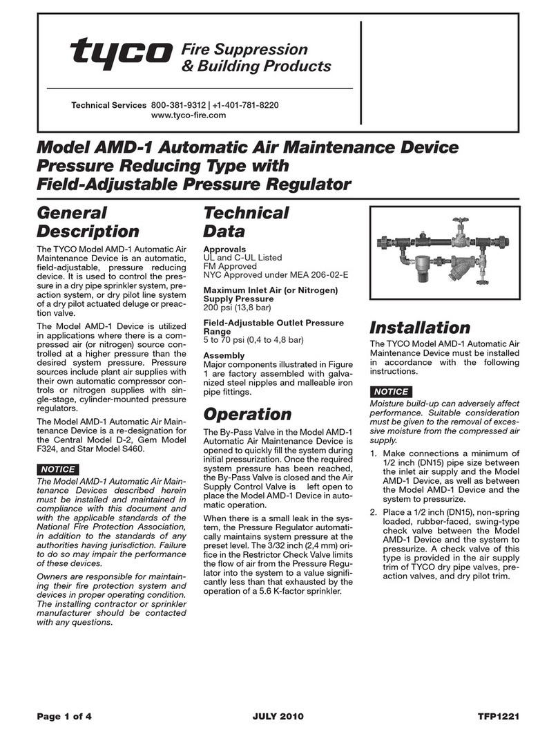 Tyco AMD-1 quick start guide