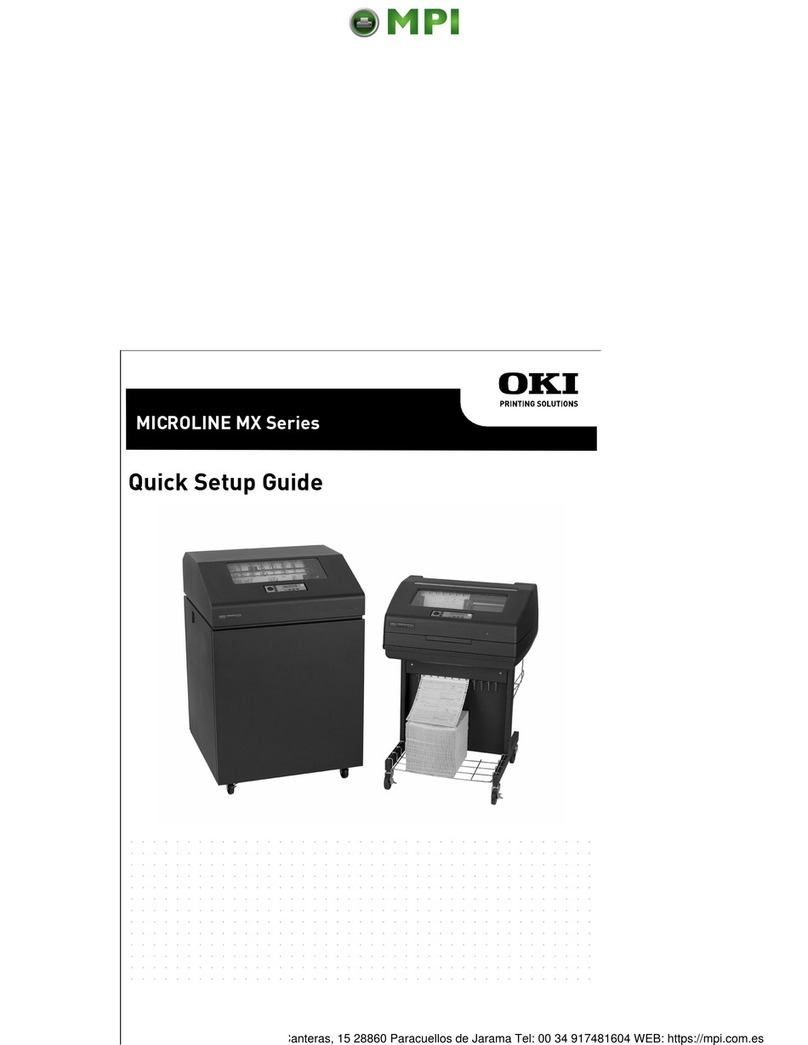 Oki MICROLINE MX Series User manual