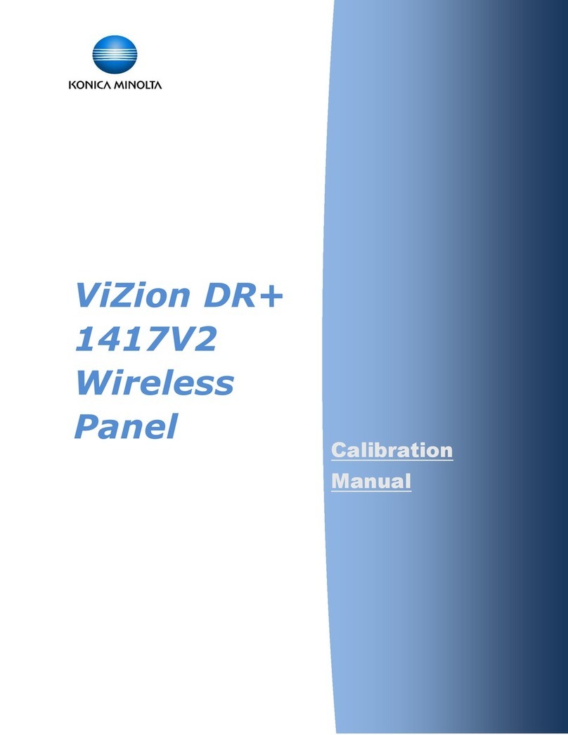 Konica Minolta ViZion DR+ 1417V2 Use and care manual