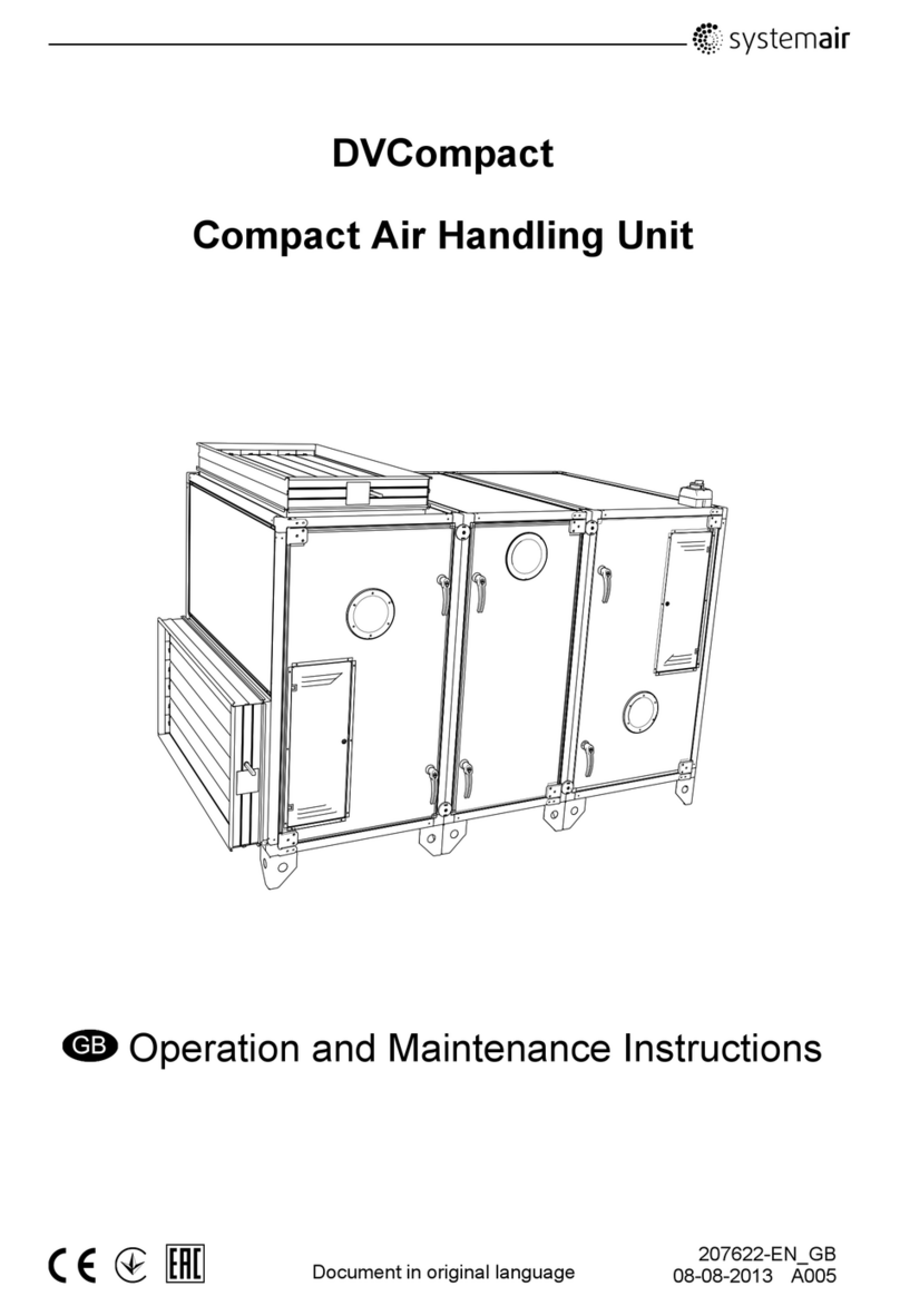 System air DVCompact Operation and maintenance instructions