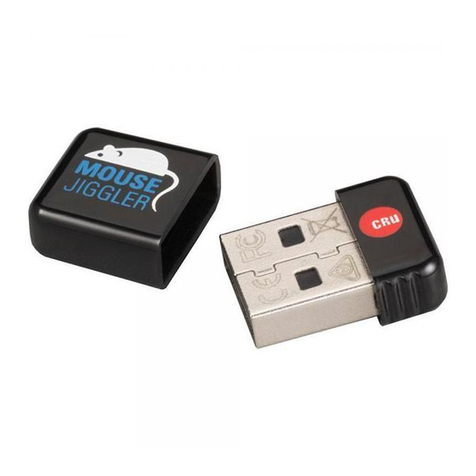 CRU Mouse Jiggler MJ-3 quick start guide