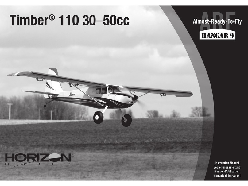 Hangar 9 Timber 110 30-50cc instruction manual