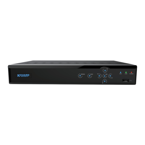 KGuard Security Aurora II Series Quick installation guide