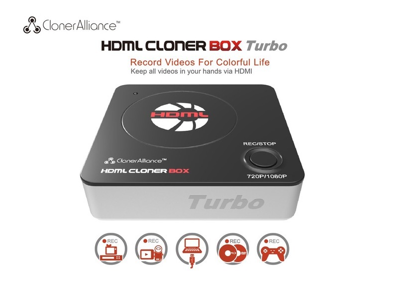 Cloner Alliance HDML-Cloner Box Turbo CA-988BT user manual