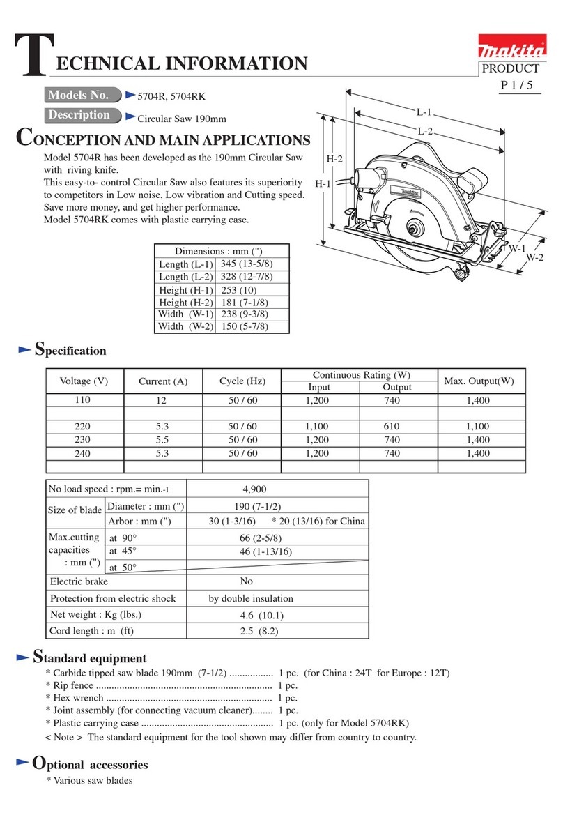 Makita 5704R Manual