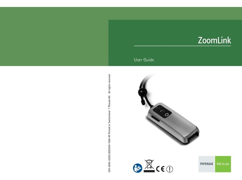 Phonak ZoomLink+ User manual