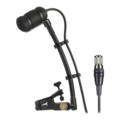 Audio Technica ATM350a Series User manual
