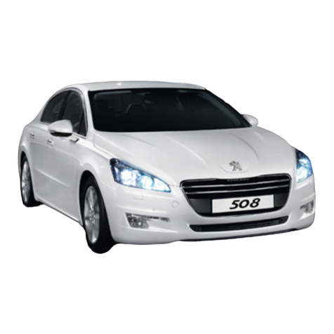 PEUGEOT 508 Setup guide PEUGEOT 508 Setup guide