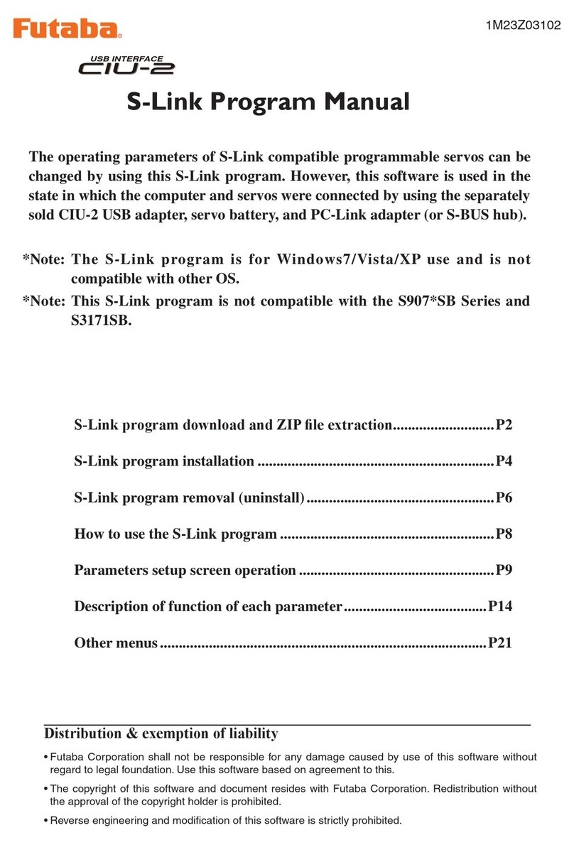 FUTABA CIU-2 S-Link Troubleshooting guide