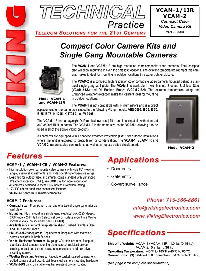 Viking VCAM-1 manual