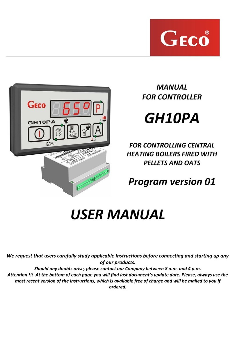 Geco GH10PA User manual