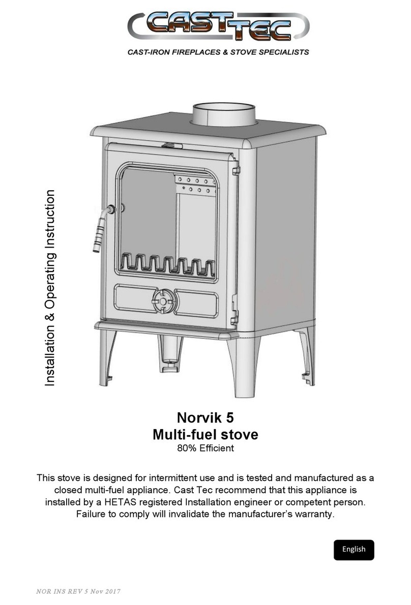 Cast Tec NORVIK 5 Operating	 instruction
