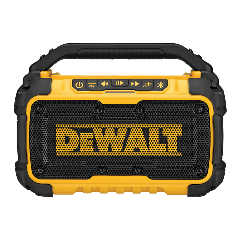 DeWalt DCR010 instruction manual