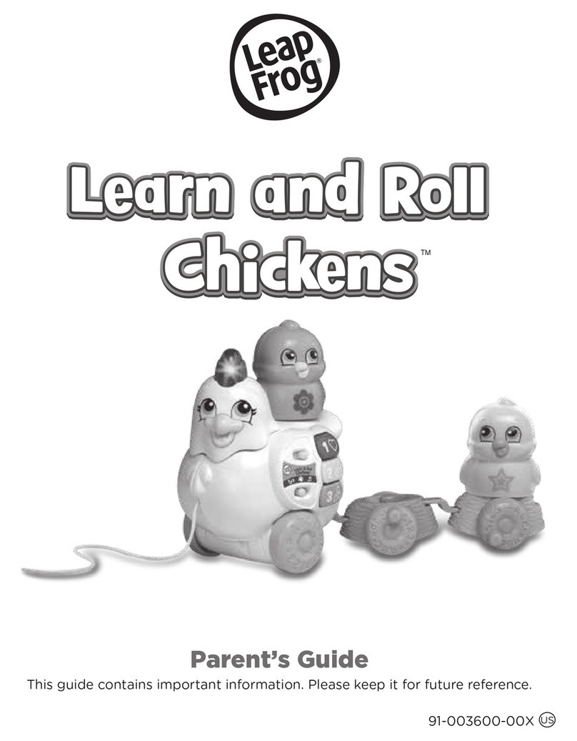 LeapFrog Learn and Roll Chickens Parents' guide