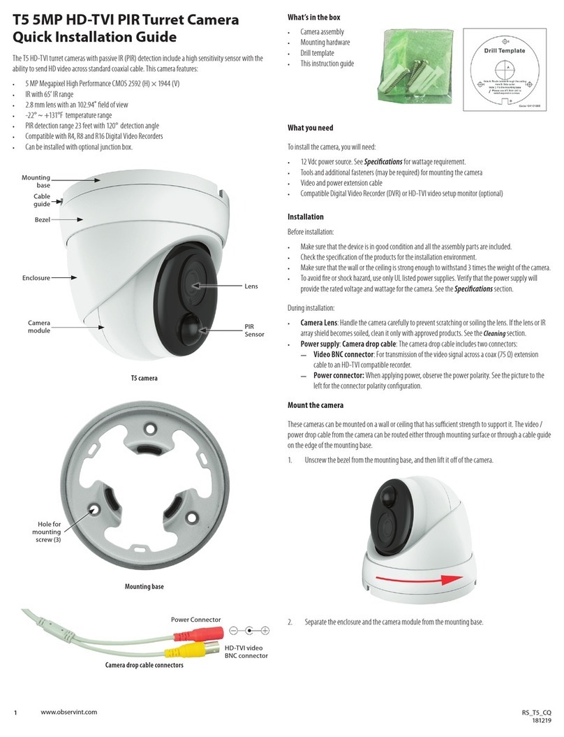 Observint T5 User manual