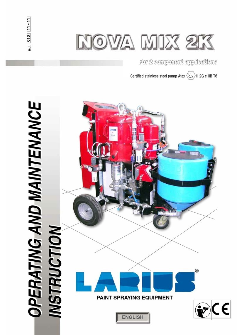 Larius NOVA MIX 2K Operating and maintenance instruction