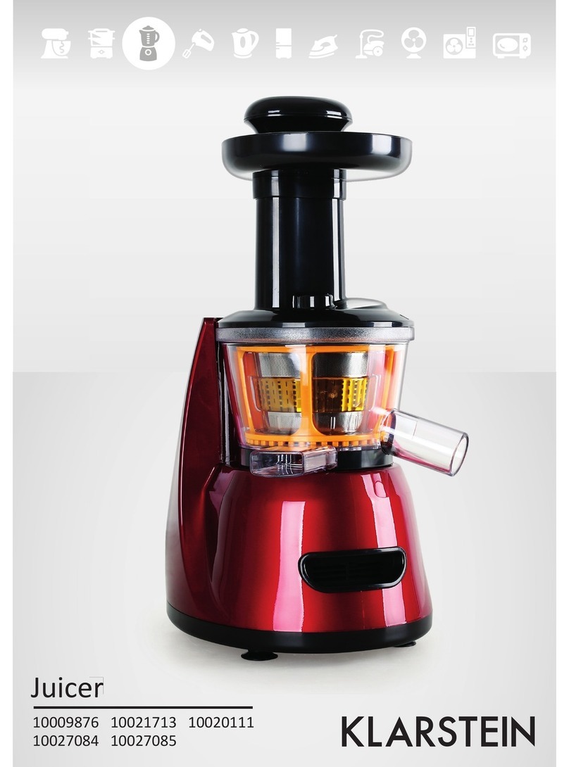 Klarstein 10009876 manual