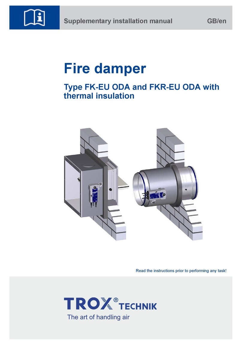 Trox Technik FK-EU ODA User manual Trox Technik FK-EU ODA User manual